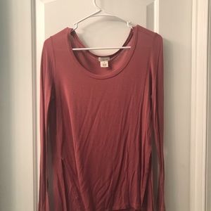 Pink Wet Seal long sleeve tee